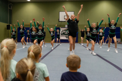 Deutschland - November, 24: PSC Cheerleading Shining Emeralds bei der Generalprobe für die GermanCheerOpen (Foto: Benedikt Lang)
