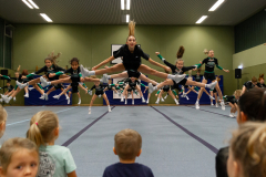 Deutschland - November, 24: PSC Cheerleading Shining Emeralds bei der Generalprobe für die GermanCheerOpen (Foto: Benedikt Lang)