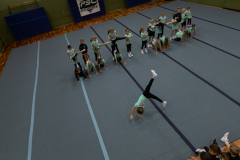 Deutschland - November, 24: PSC Cheerleading Teeny Tiny Topaz bei der Generalprobe für die GermanCheerOpen (Foto: Benedikt Lang)