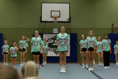 Deutschland - November, 24: PSC Cheerleading Tiny Topaz bei der Generalprobe für die GermanCheerOpen (Foto: Benedikt Lang)