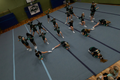 Deutschland - November, 24: PSC Cheerleading Wild Sapphiers bei der Generalprobe für die GermanCheerOpen (Foto: Benedikt Lang)
