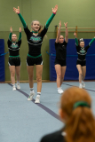 Deutschland - November, 24: PSC Cheerleading Wild Sapphiers bei der Generalprobe für die GermanCheerOpen (Foto: Benedikt Lang)