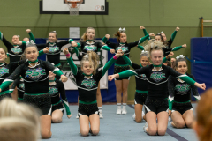Deutschland - November, 24: PSC Cheerleading Wild Sapphiers bei der Generalprobe für die GermanCheerOpen (Foto: Benedikt Lang)
