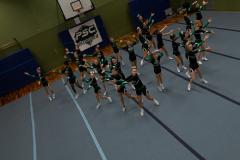 Deutschland - November, 24: PSC Cheerleading Wild Sapphiers bei der Generalprobe für die GermanCheerOpen (Foto: Benedikt Lang)